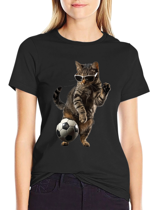 Cool Cat Soccer T-Shirt