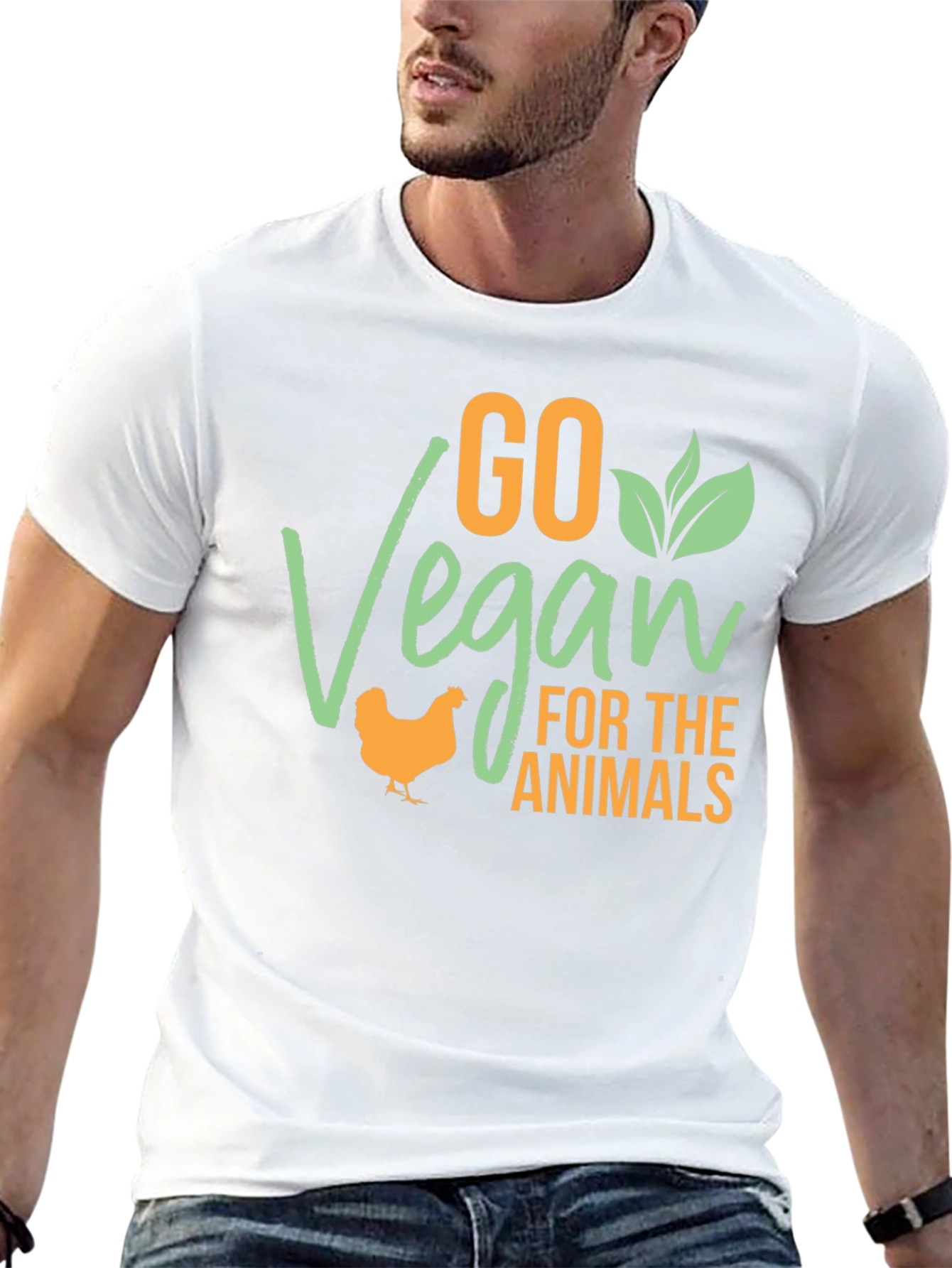 Go Vegan For The Animals T-Shirt