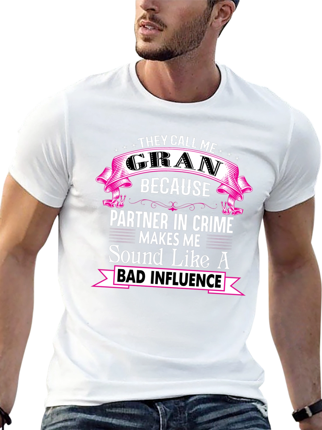 Funny Gran T-Shirt - Bad Influence