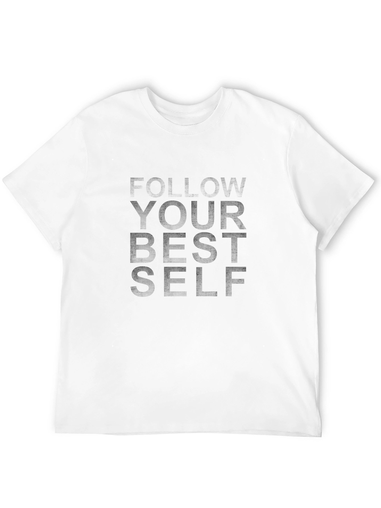 Follow Your Best Self - Black Graphic Tee