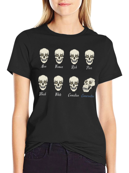 Equality T-Shirt: All Skulls Look the Same