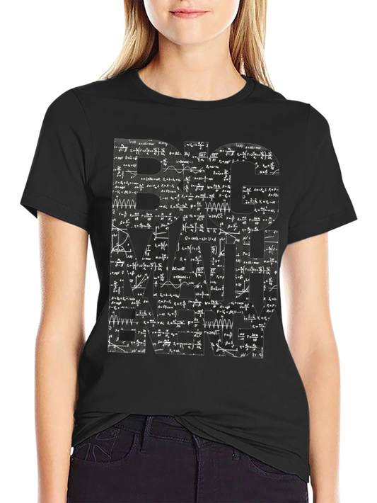 Big Math Energy Graphic Tee - Mens Black T-Shirt