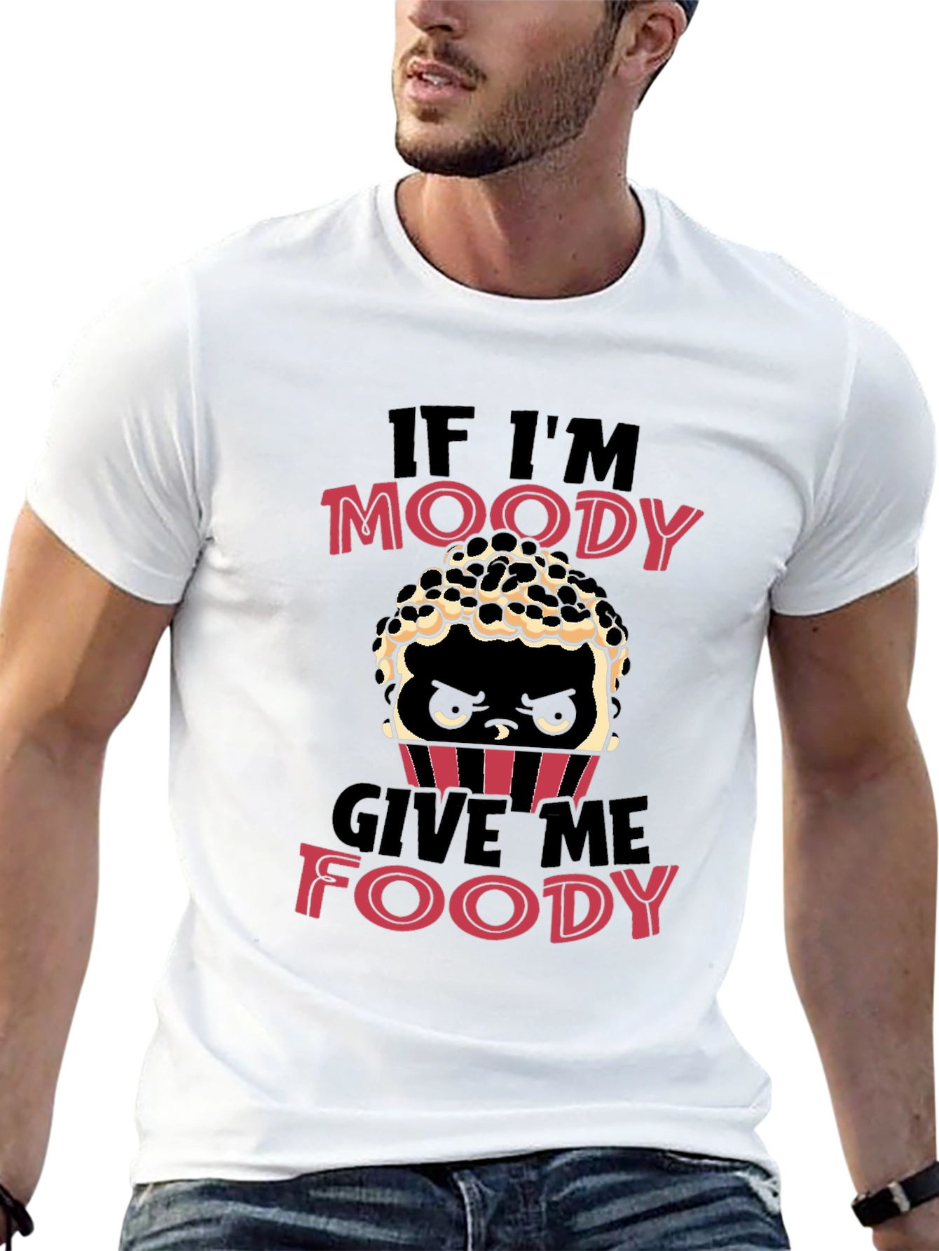 Moody Foodie T-Shirt - Unisex Cotton Tee