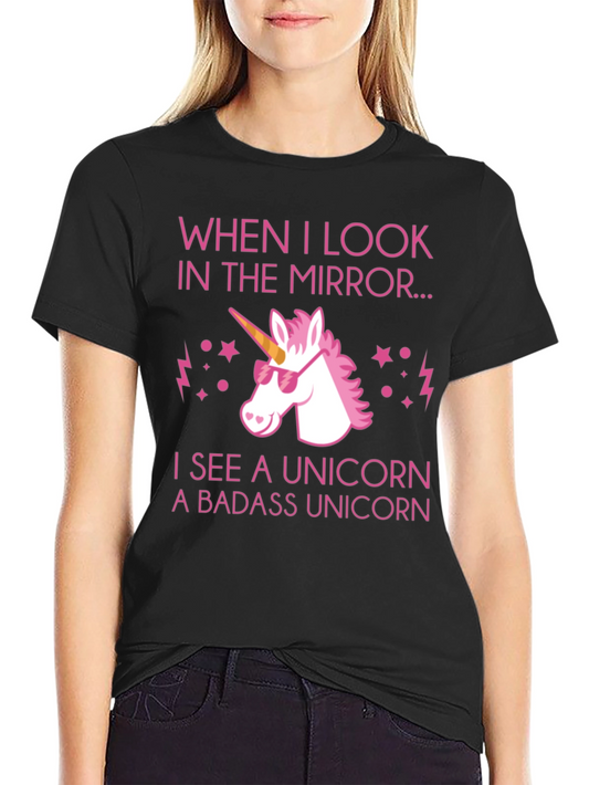 Unicorn Badass T-Shirt - Fun Novelty Tee