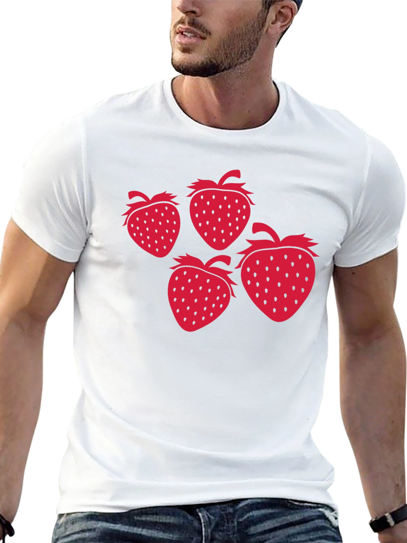 Strawberry T-Shirt - Fun & Fruity Graphic Tee