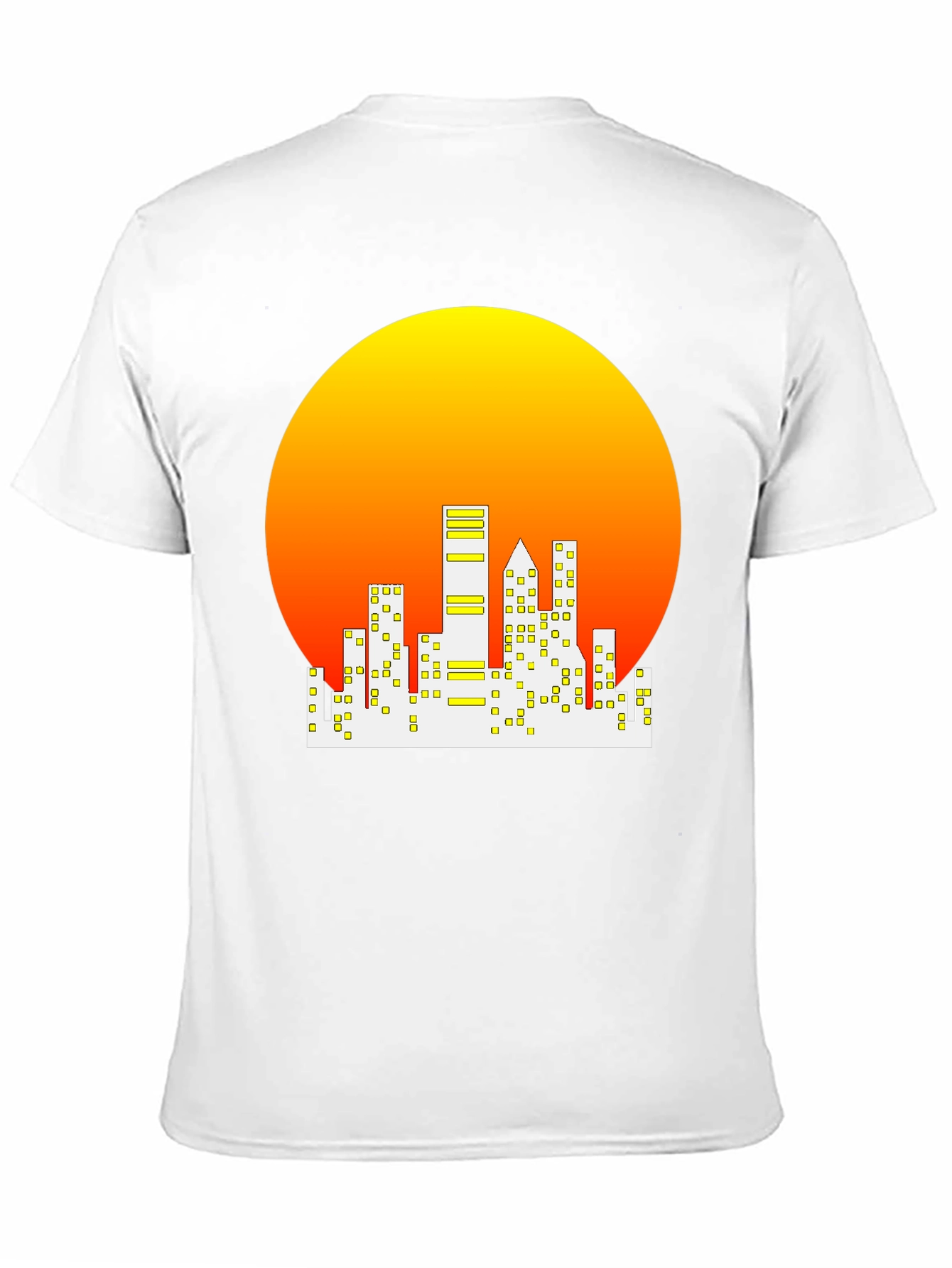 Sunset Cityscape Graphic Tee