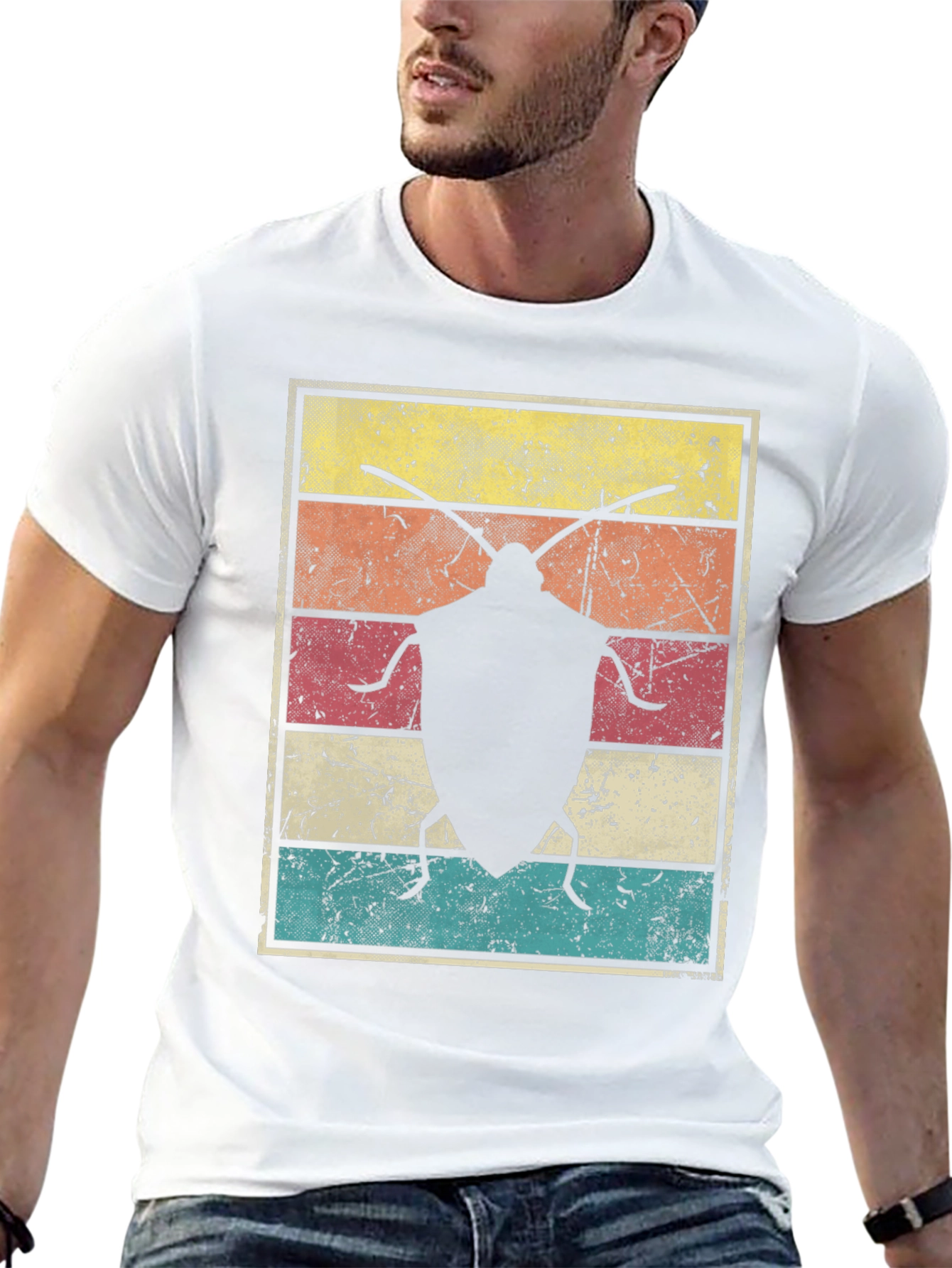 Retro Bug Graphic T-Shirt