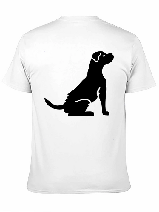 Black Dog Silhouette T-Shirt