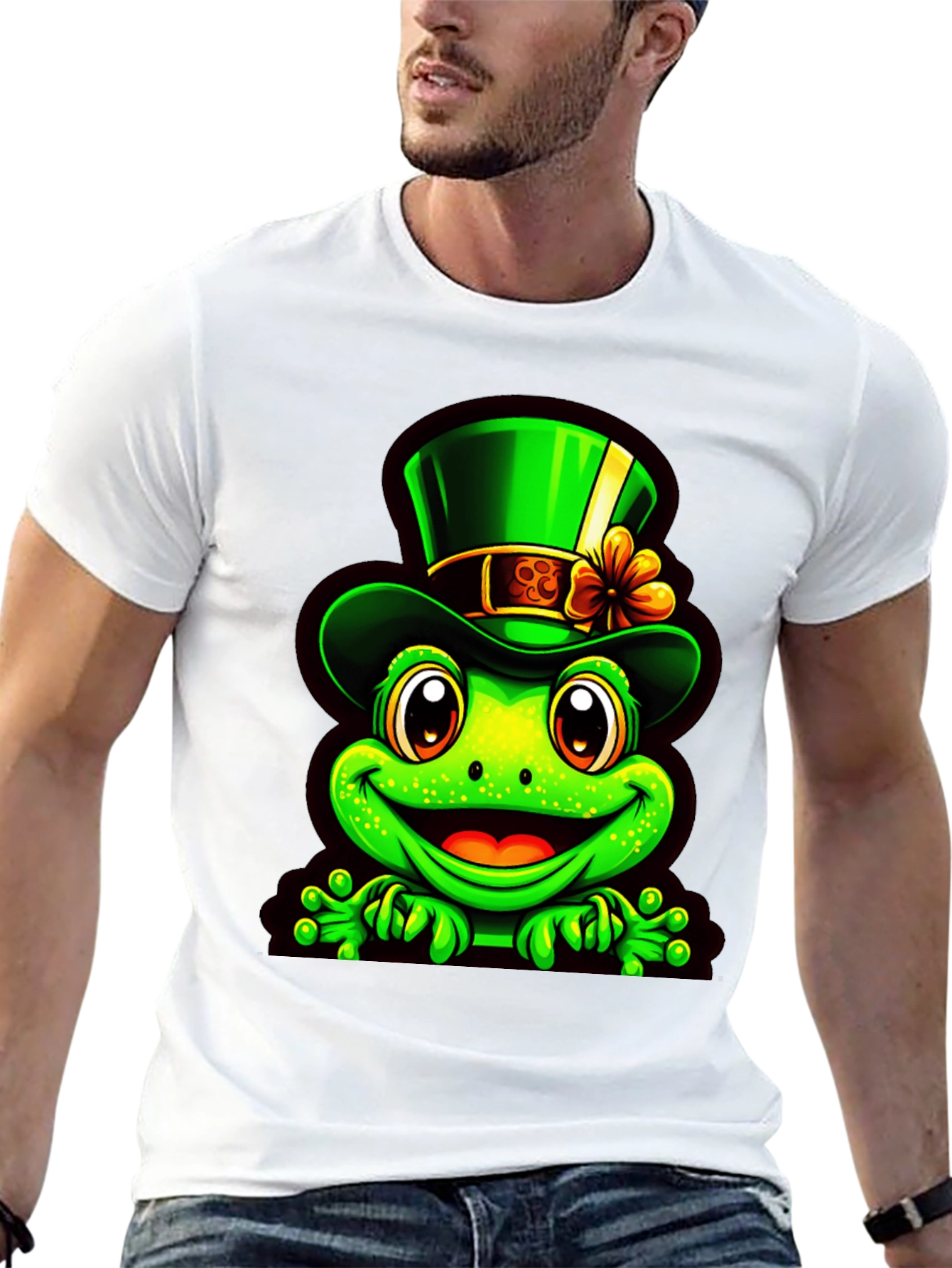 Lucky Frog Graphic Tee