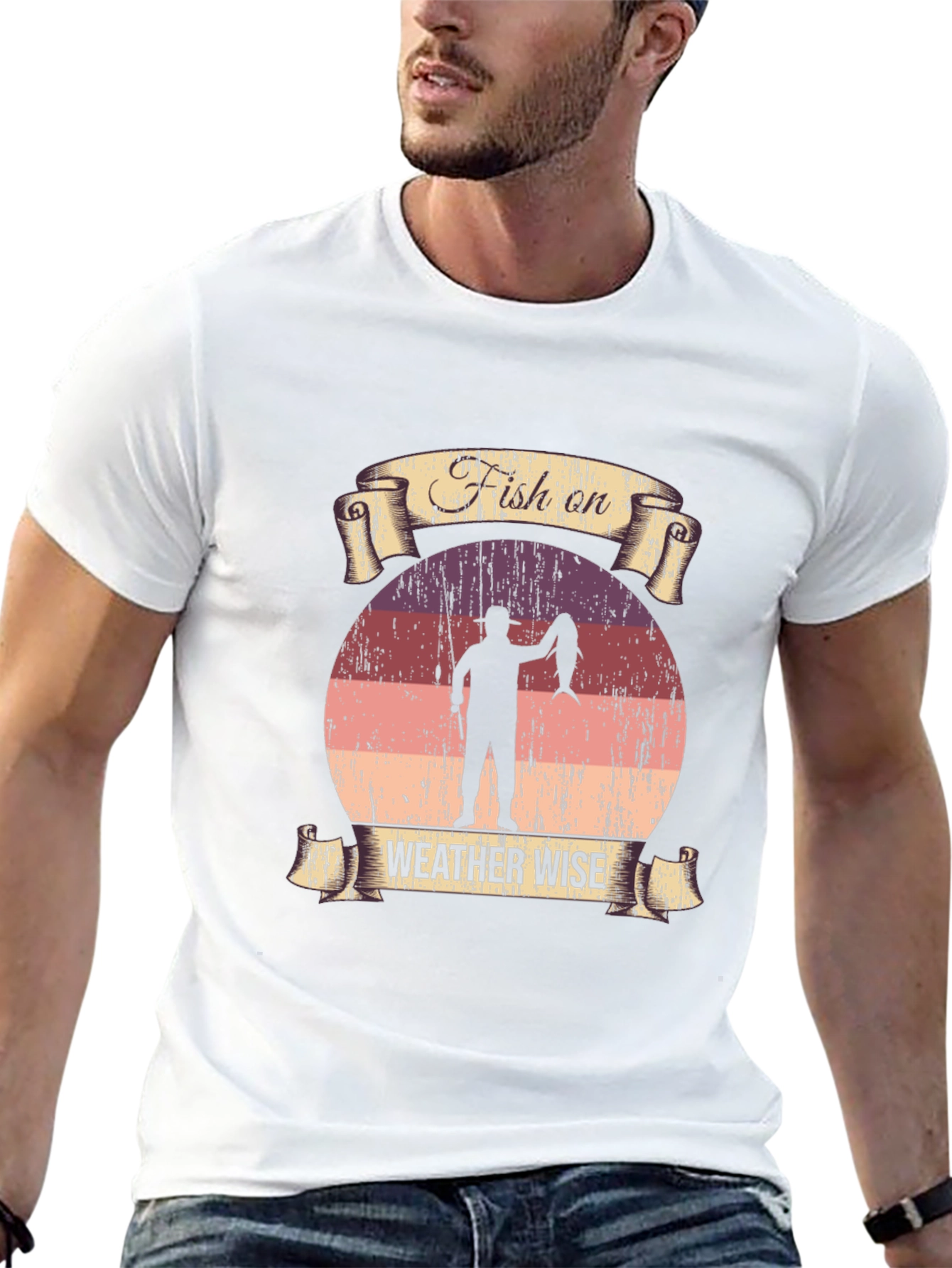 Fishing T-Shirt - Fish On Weather Wise