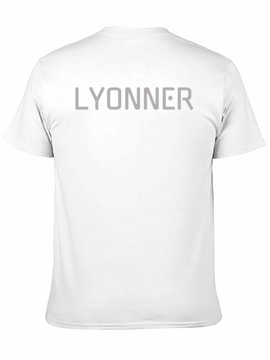 Lyonner Black Graphic Tee - Casual Style