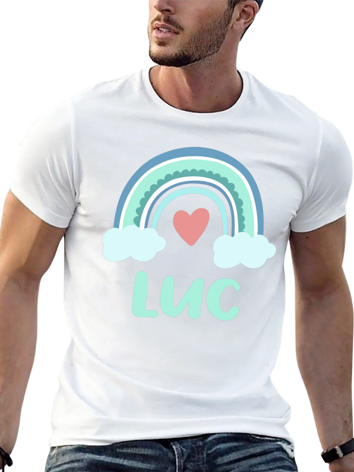 Cute Rainbow Heart T-Shirt - LUC