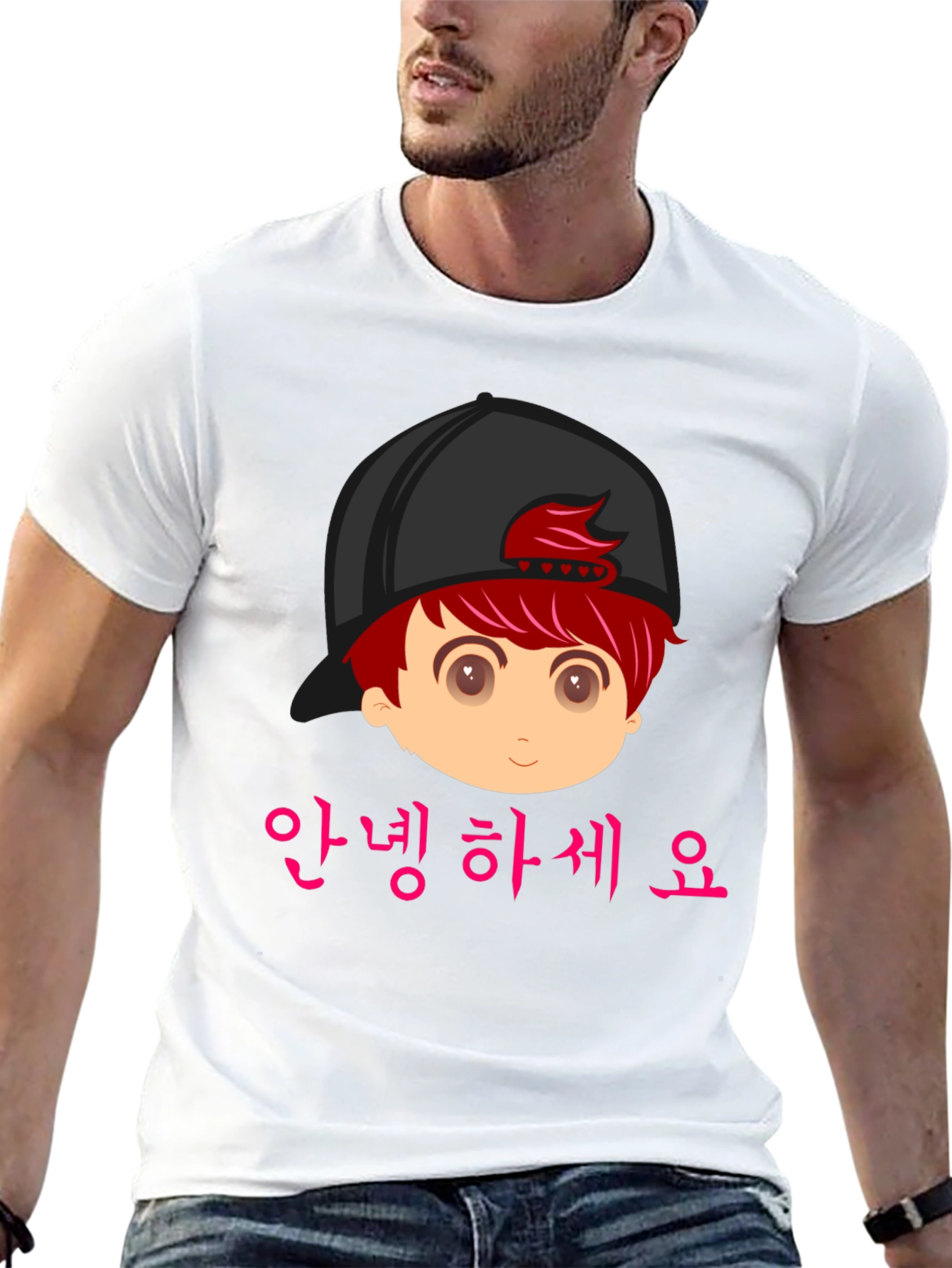 Korean Greetings Graphic Tee