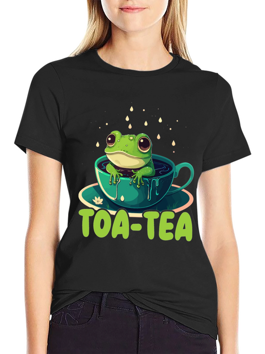 Toa-Tea Frog in Cup T-Shirt
