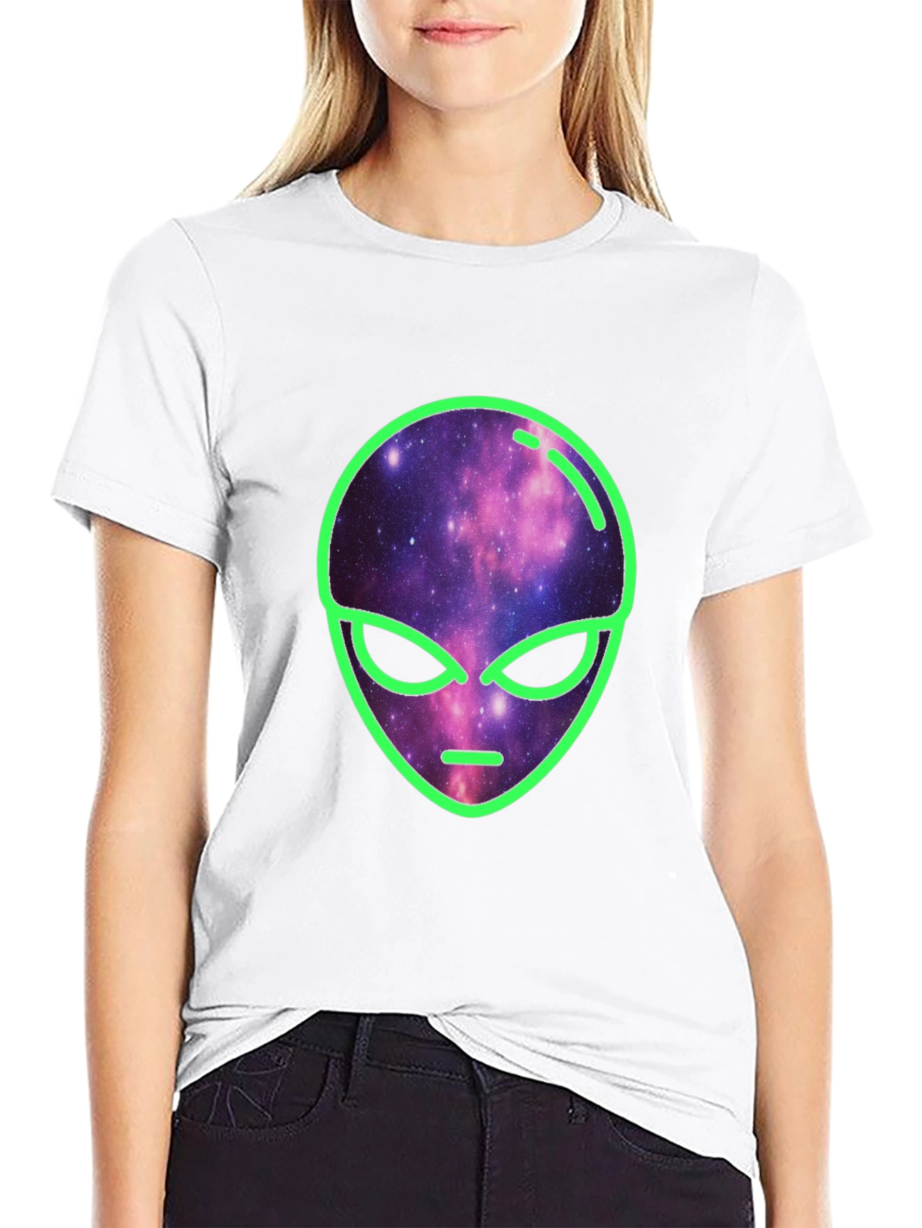 Galaxy Alien T-Shirt - Sci-Fi Style
