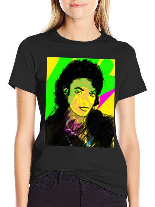 Michael Jackson Graphic Tee - Black