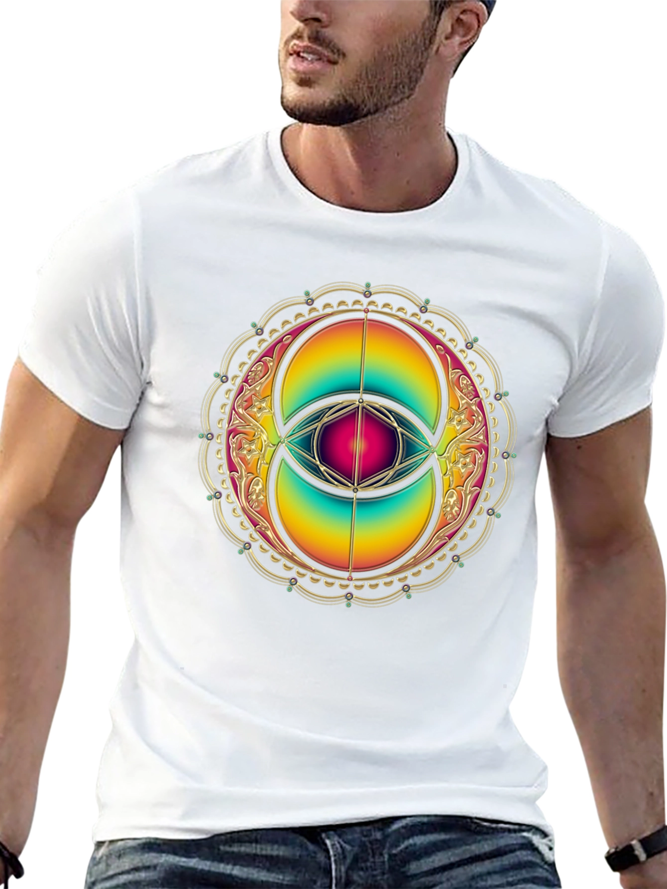 Eye Mandala Graphic Tee