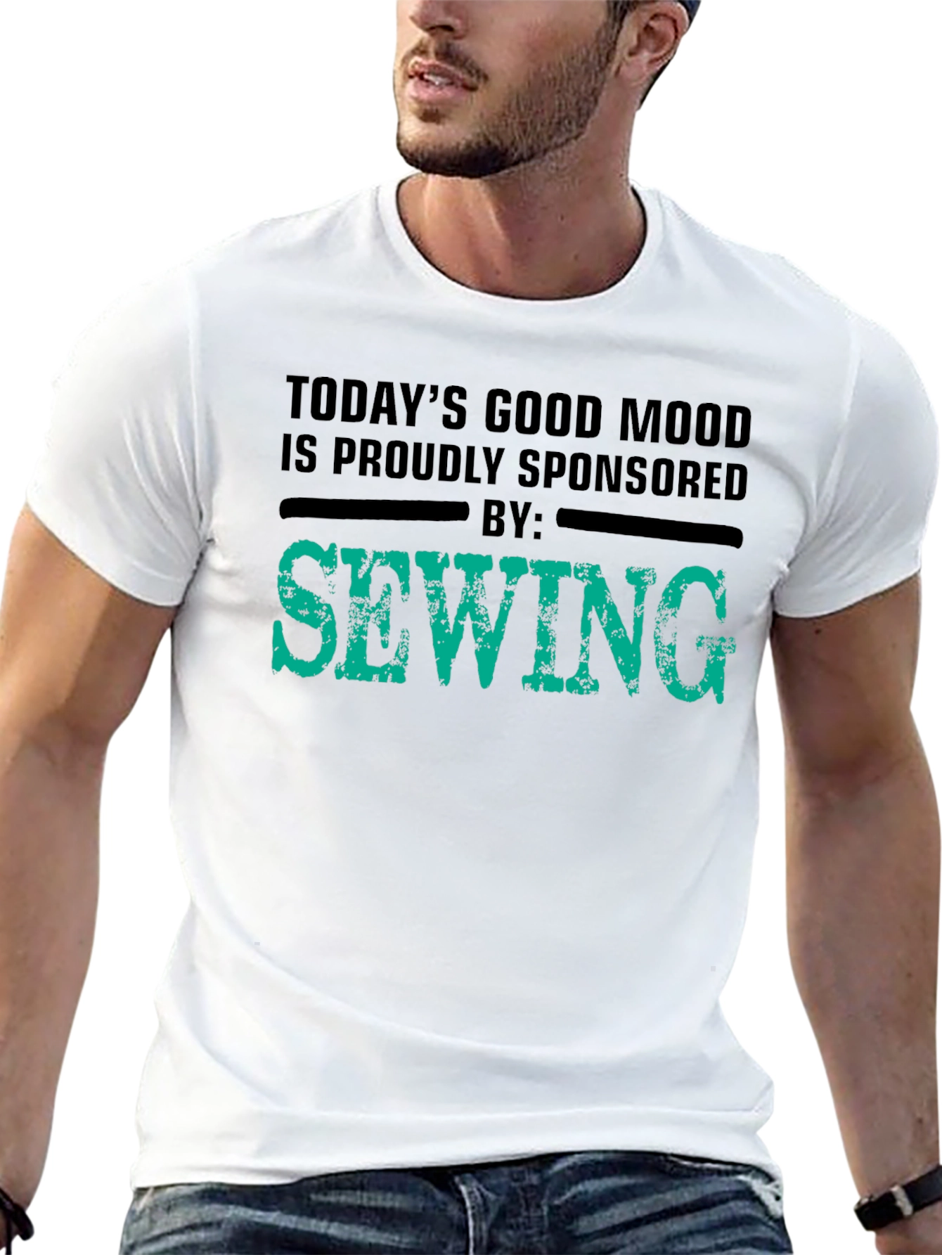 Sewing Sponsored T-Shirt