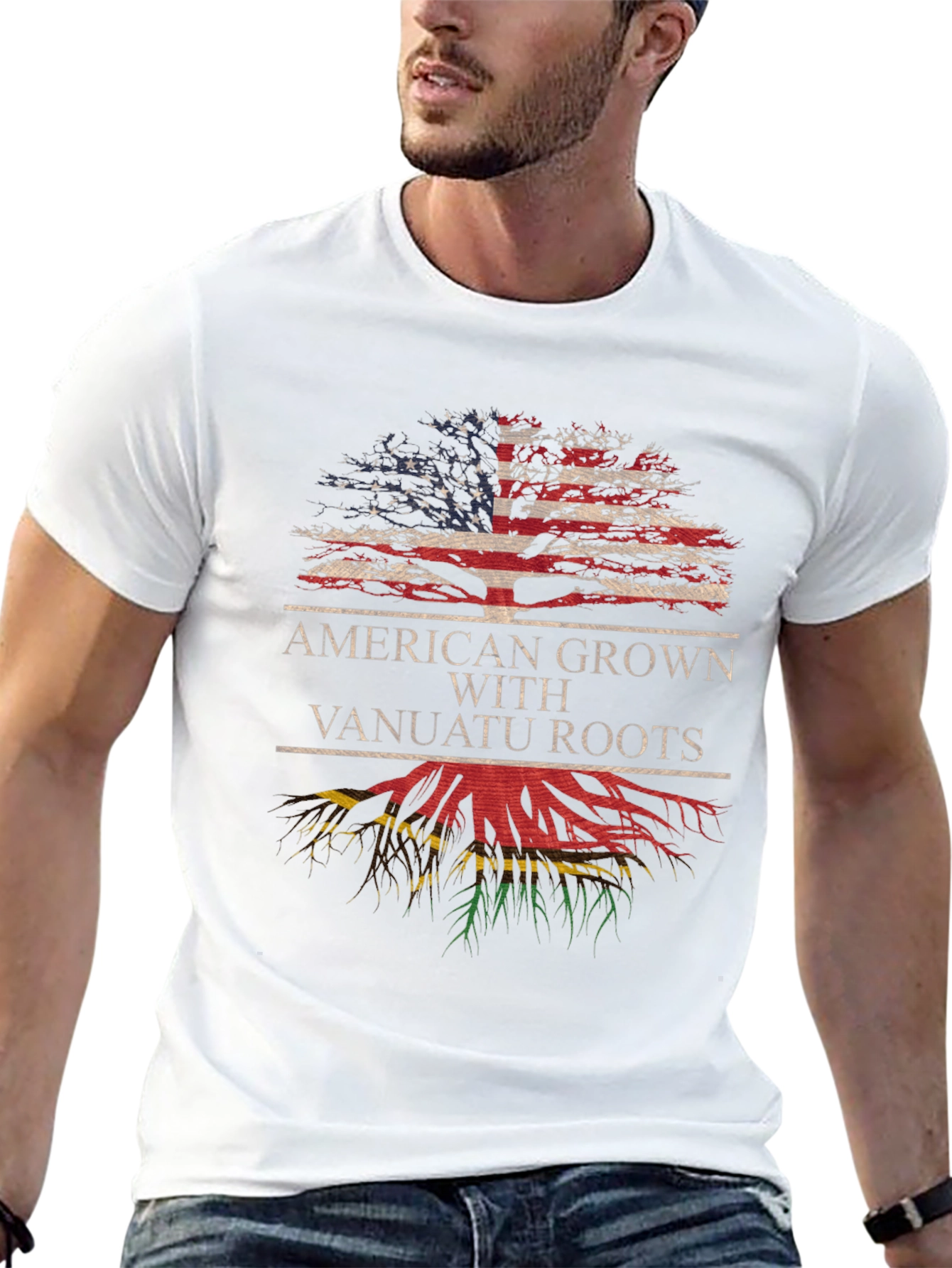 American Grown Vanuatu Roots T-Shirt