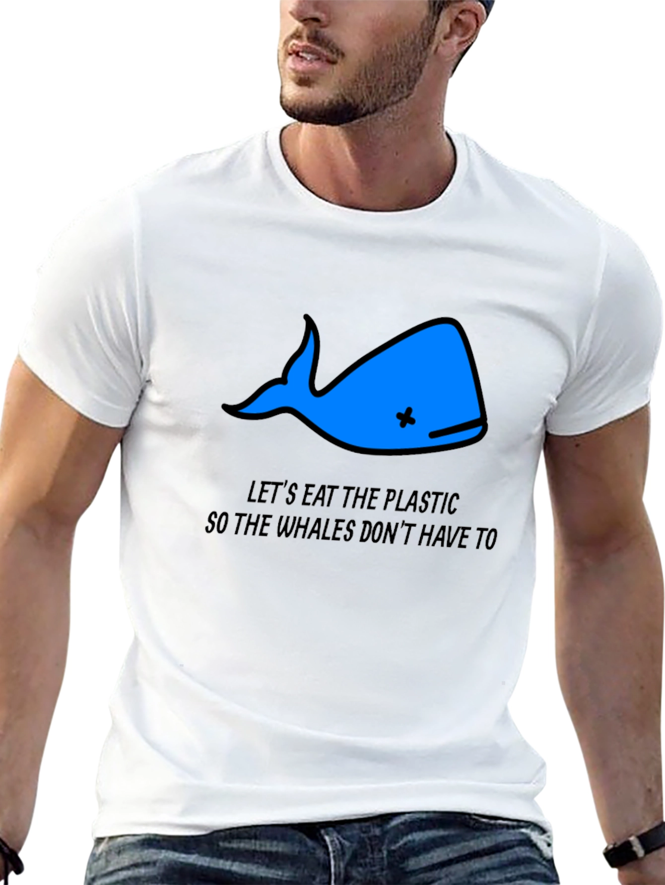 Eat the Plastic Whale Awareness Tee