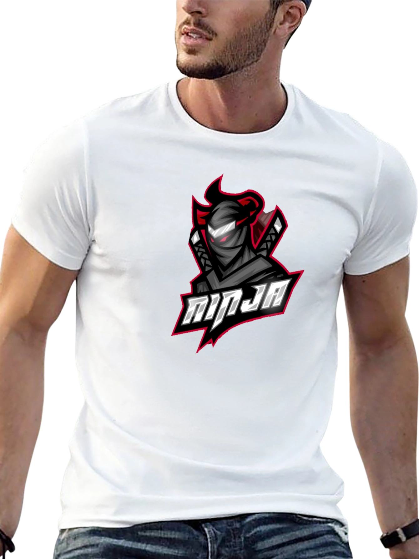 Ninja Graphic Tee - Stealth Style Cotton T-Shirt