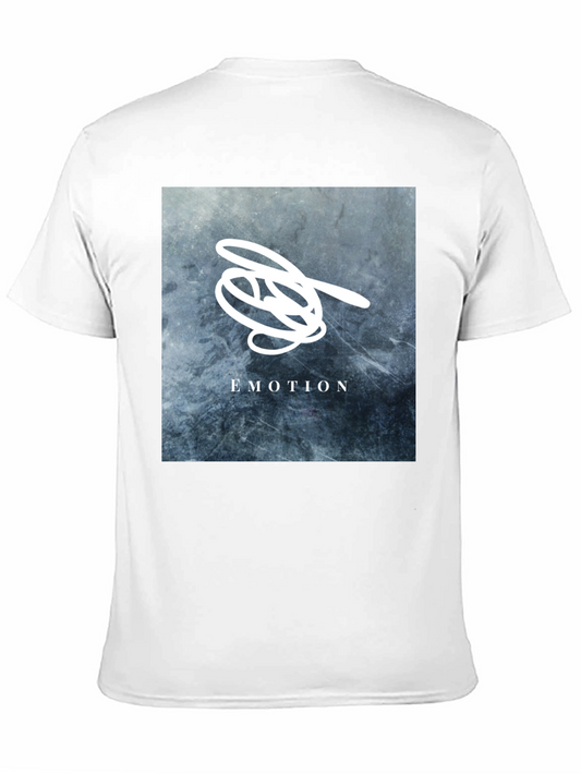 Emotion Graphic T-Shirt - Stylish Black Tee