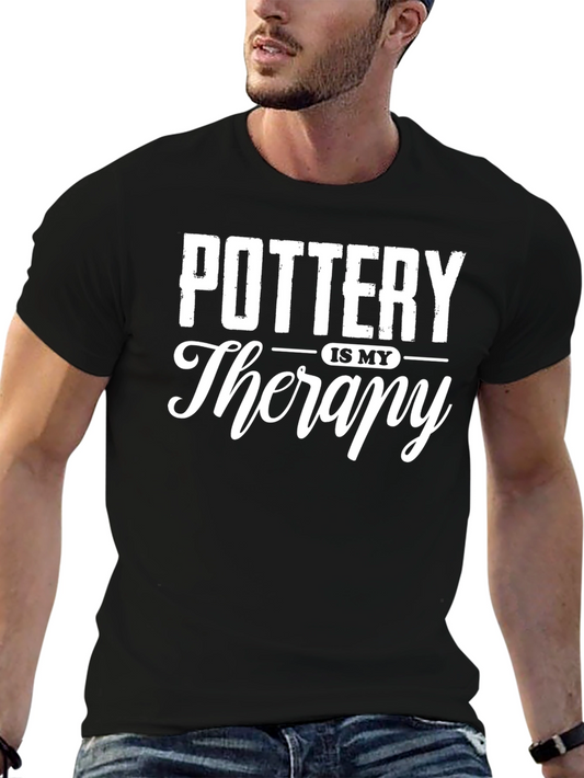 Pottery is My Therapy Graphic T-Shirt