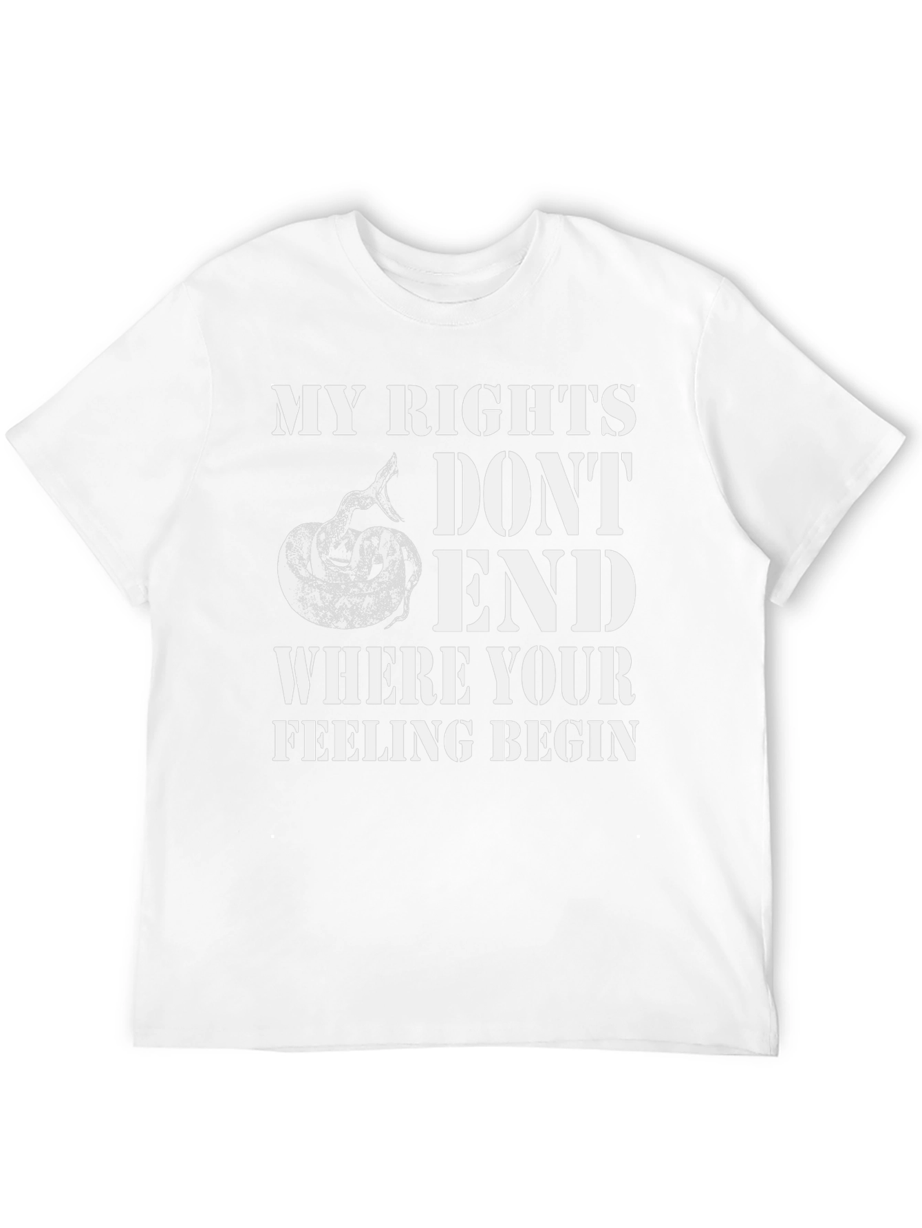 My Rights Dont End Graphic T-Shirt