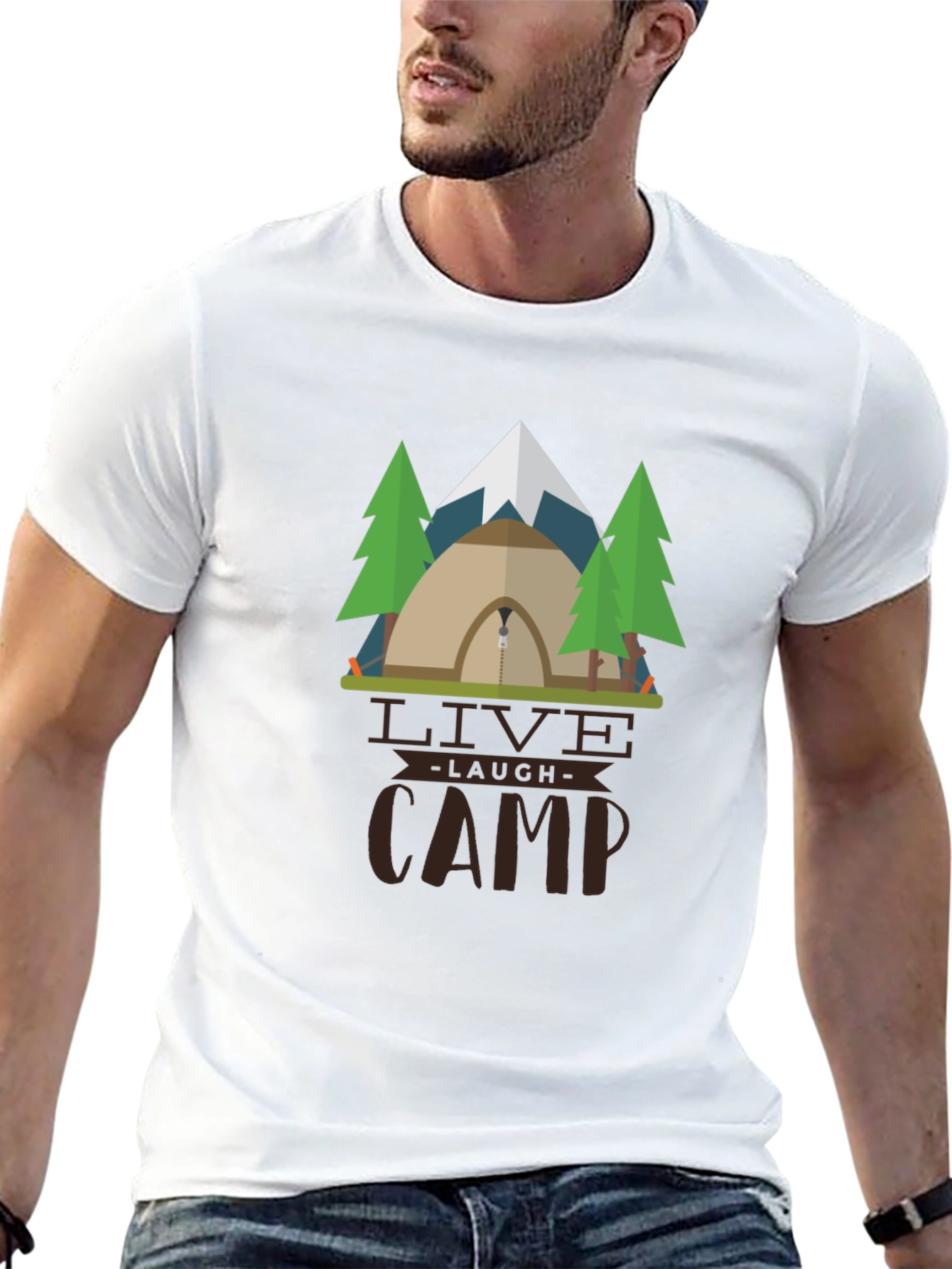 Live Laugh Camp Graphic Tee