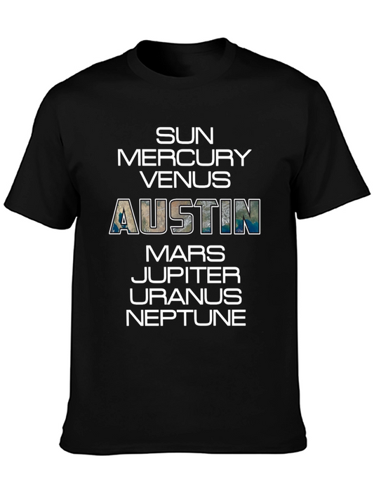 Planets of Austin T-Shirt - City Pride Tee