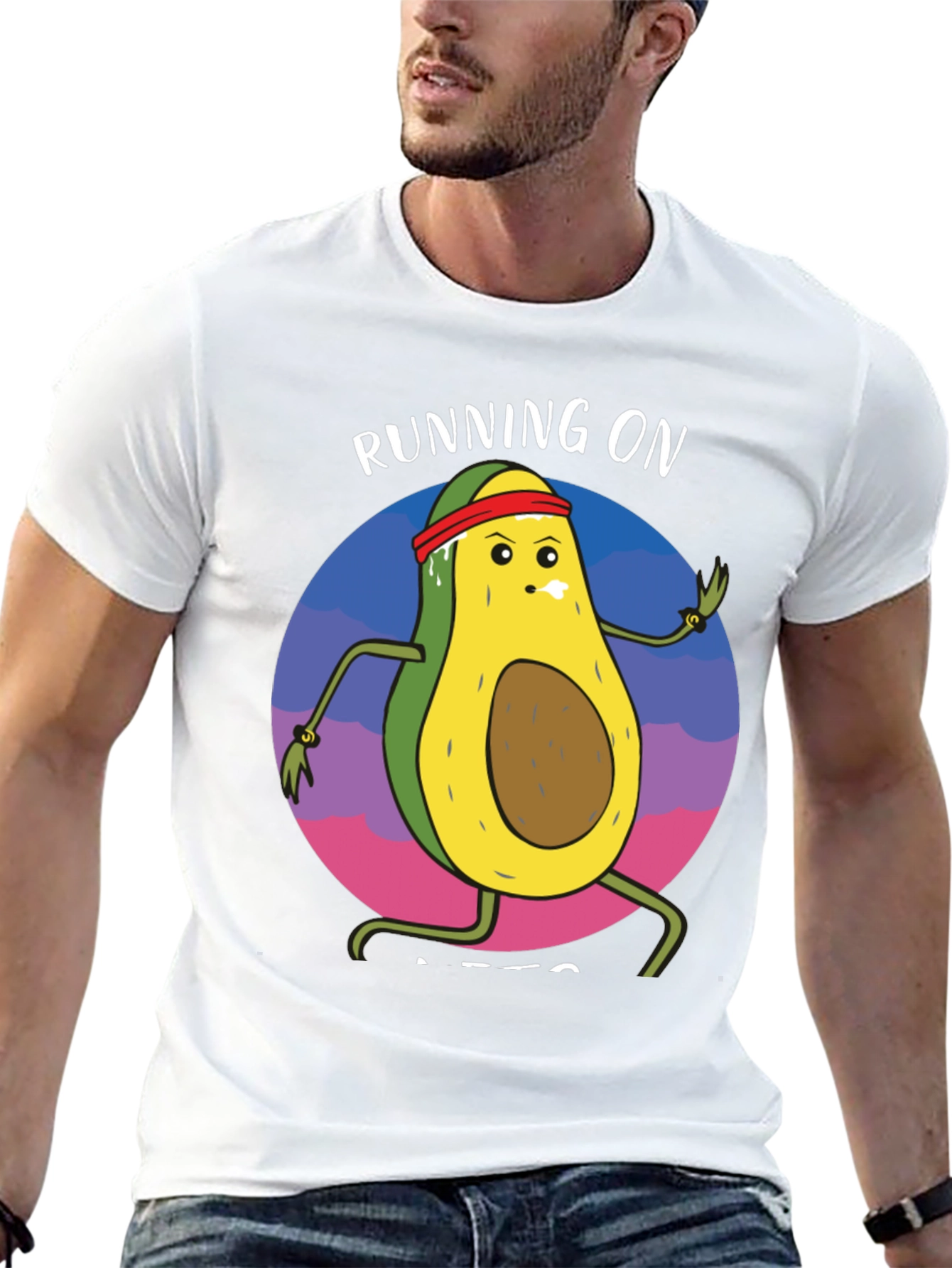 Running on Avos T-Shirt
