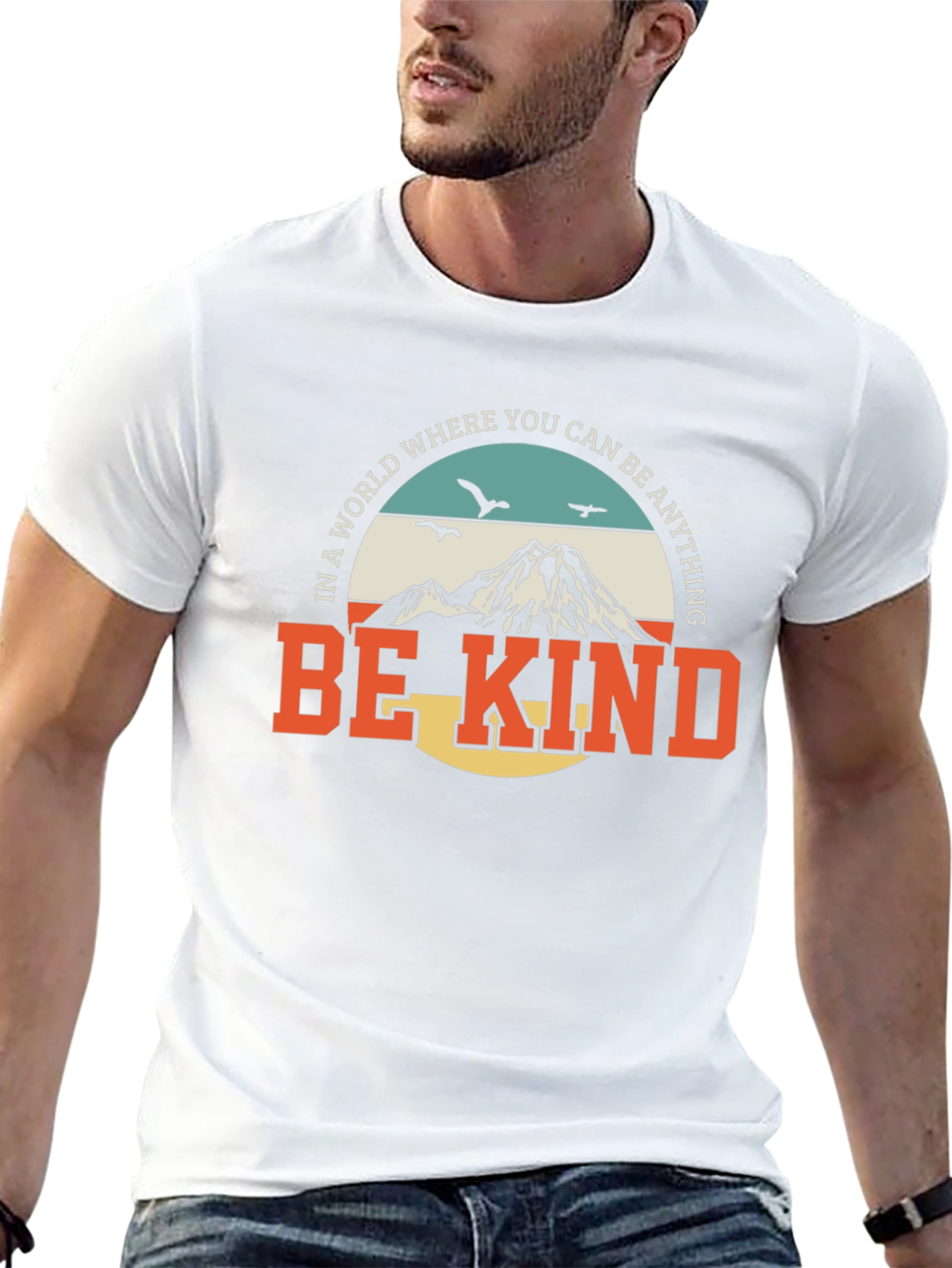 Be Kind Graphic Tee - Motivational Design