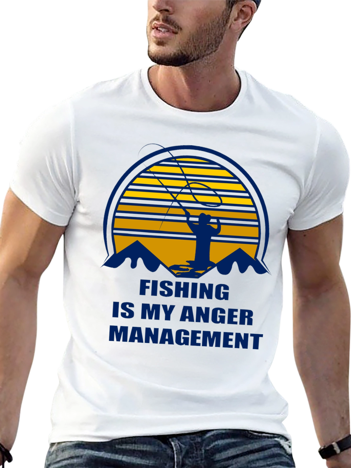 Fishing is My Anger Management T-Shirt