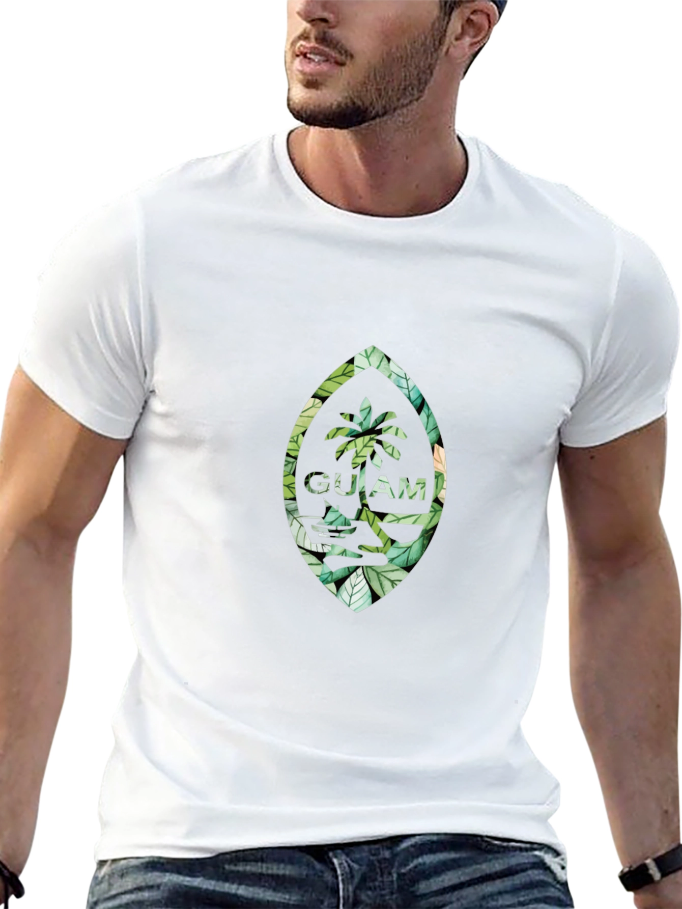 Guam Island Style Graphic T-Shirt