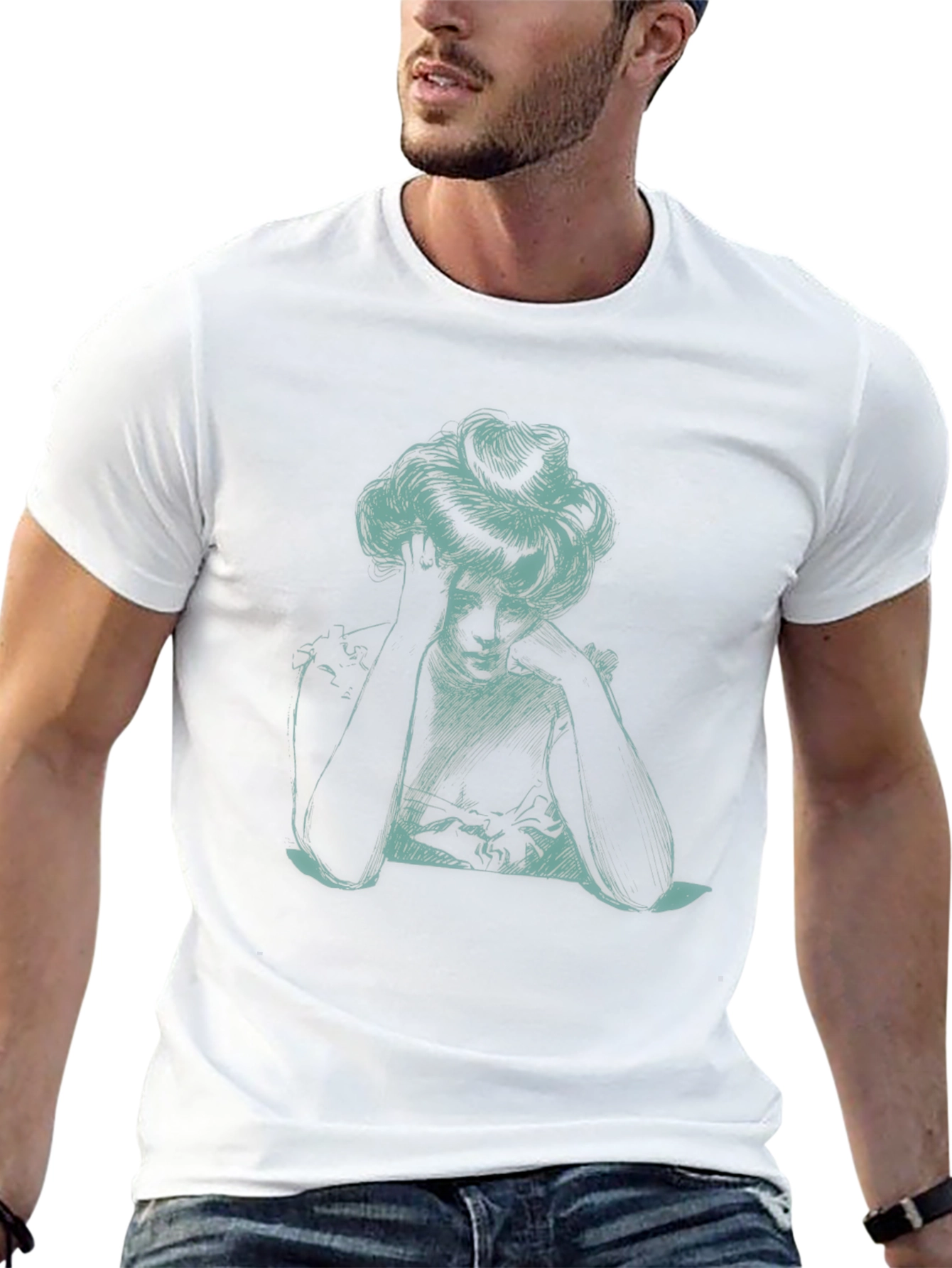 Graphic Tee - Woman Portrait