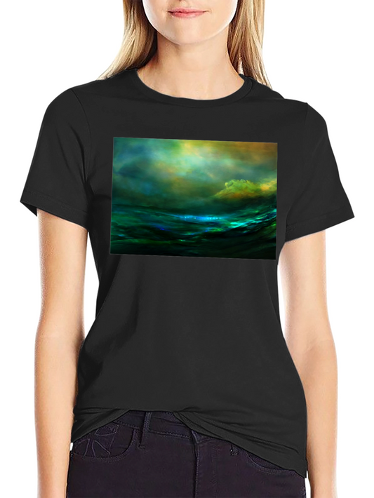 Ocean Wave Art T-Shirt
