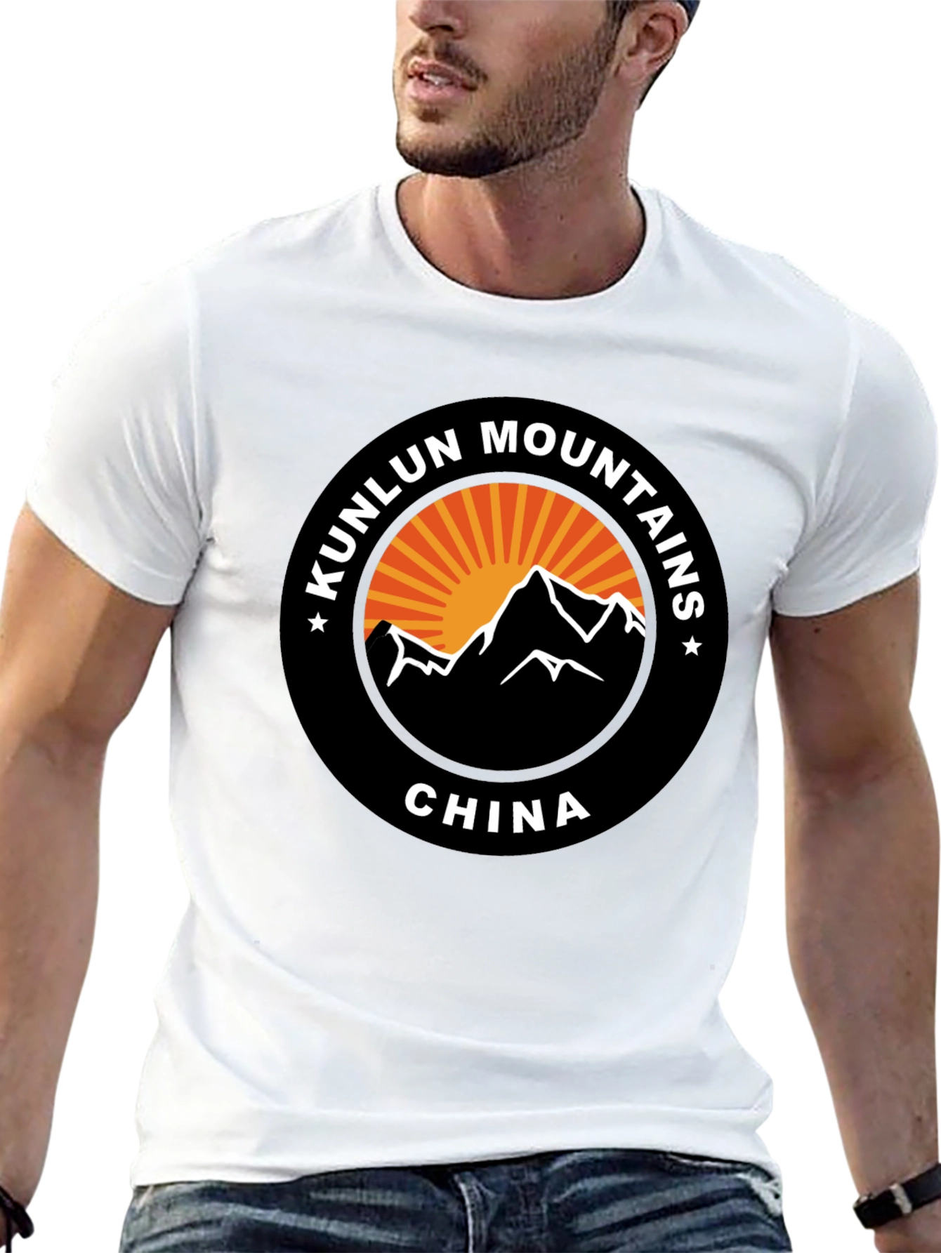 Kunlun Mountains China Graphic T-Shirt