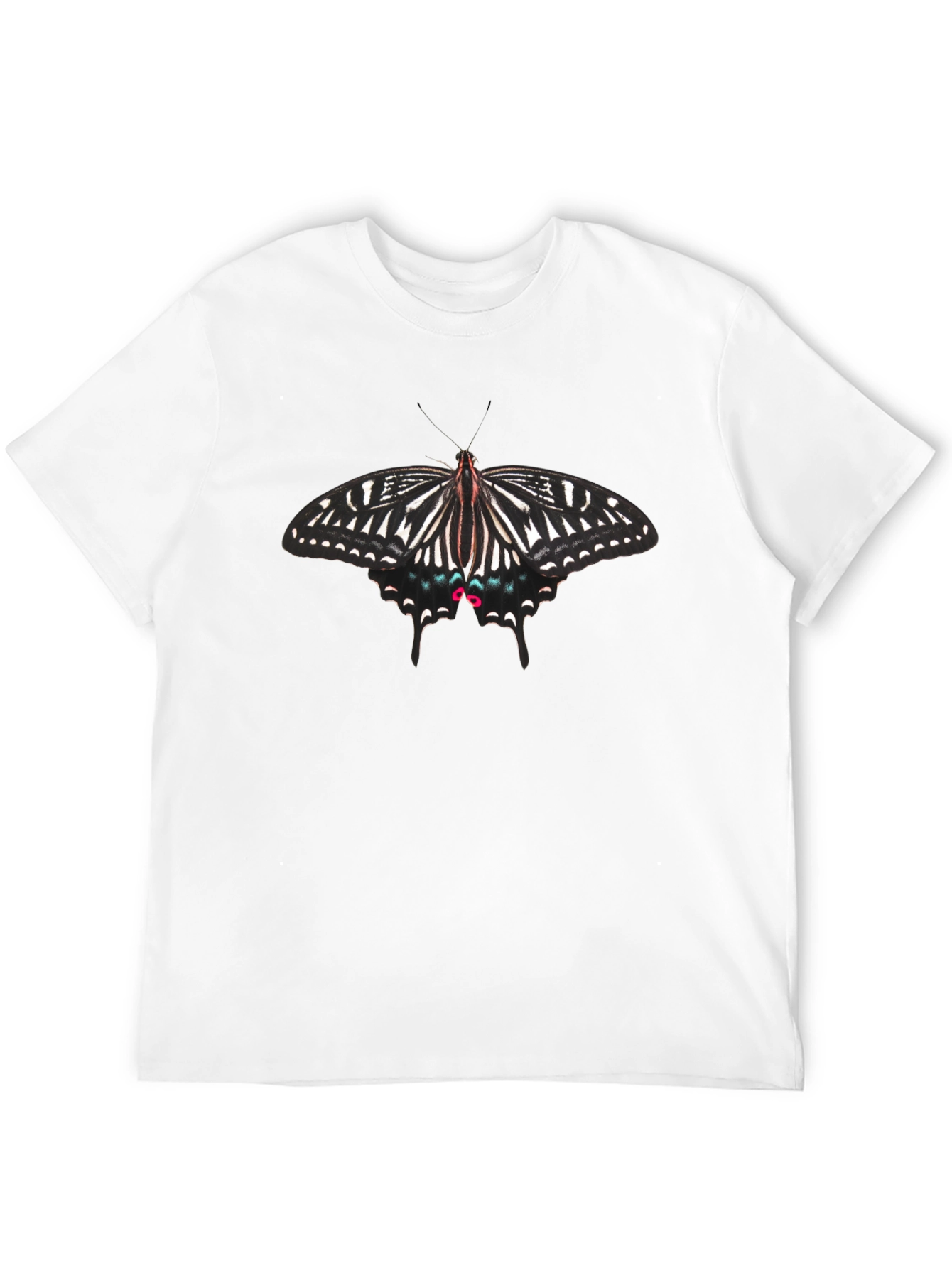 Black Butterfly Graphic T-Shirt