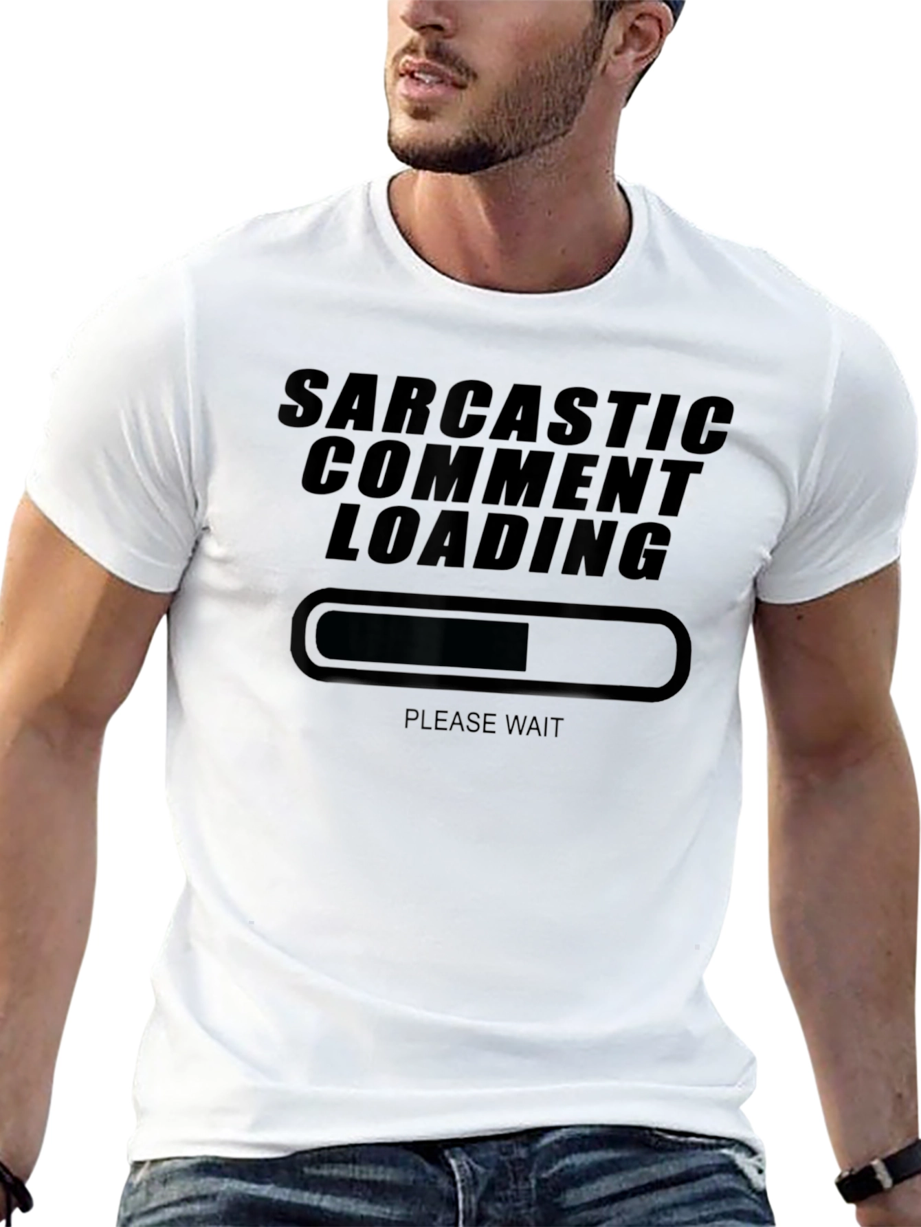 Sarcastic Comment Loading T-Shirt Funny Humor Tee