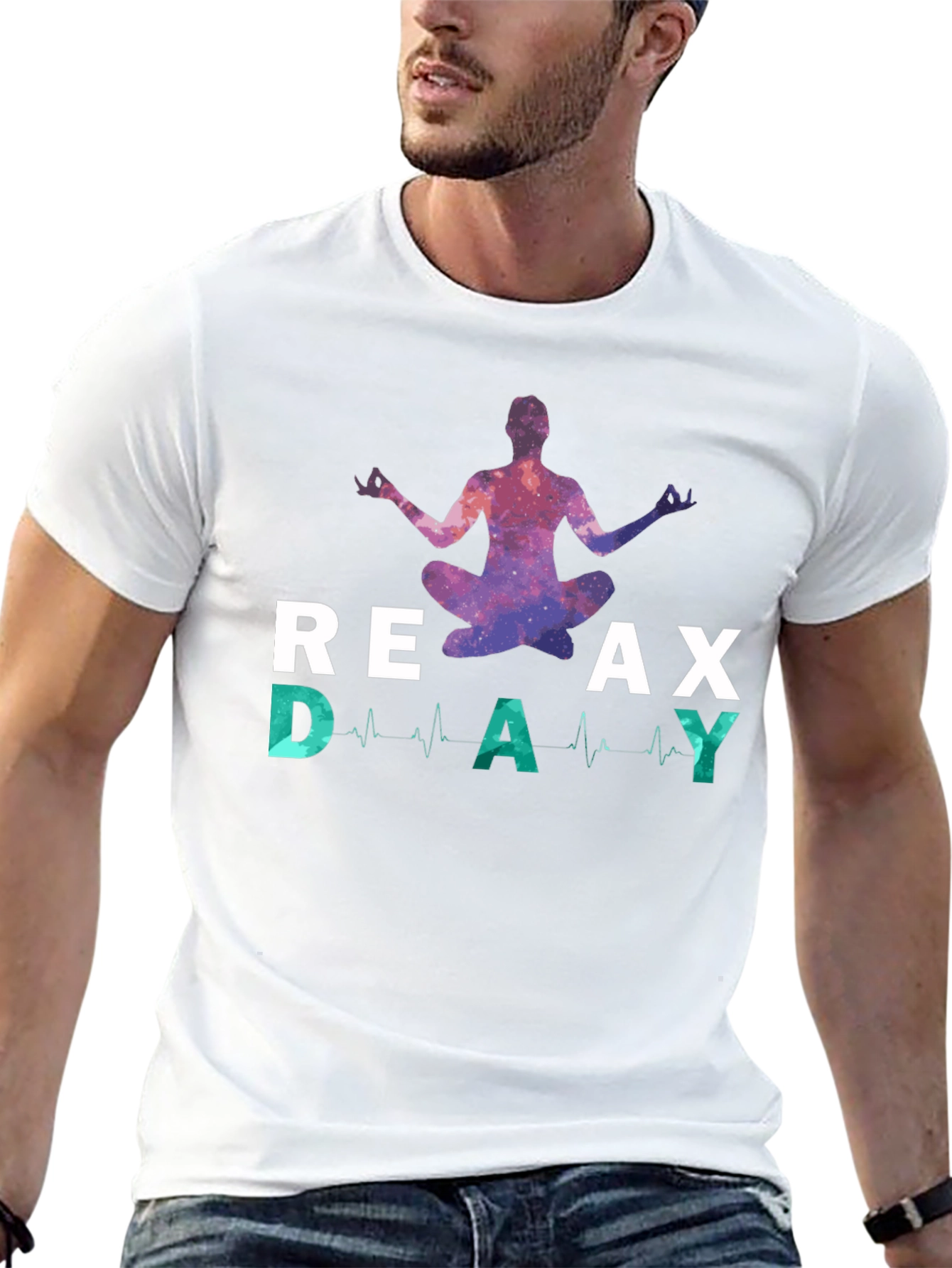 Relax Day T-Shirt - Meditation & Chill Vibes