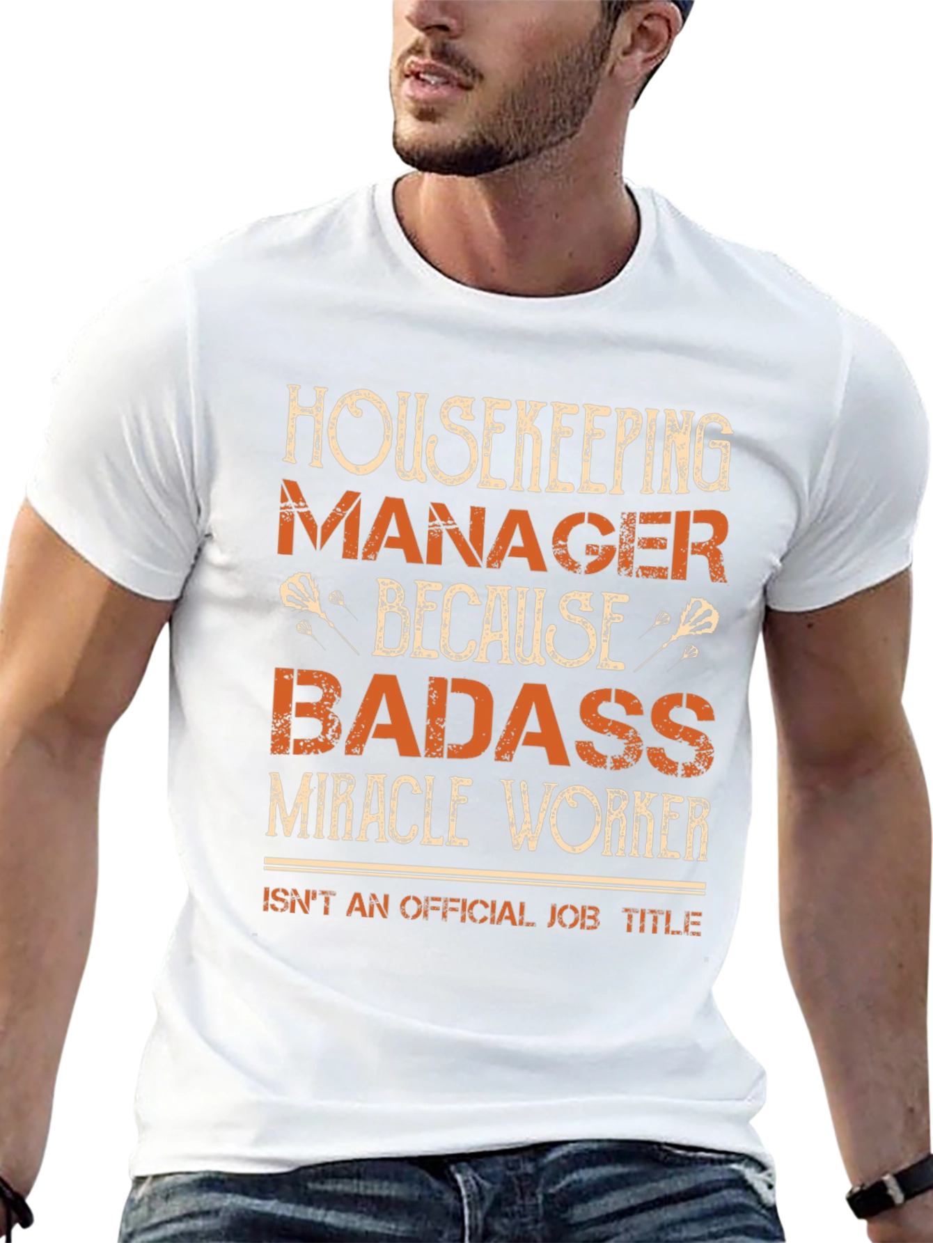 Housekeeping Manager Badass T-Shirt