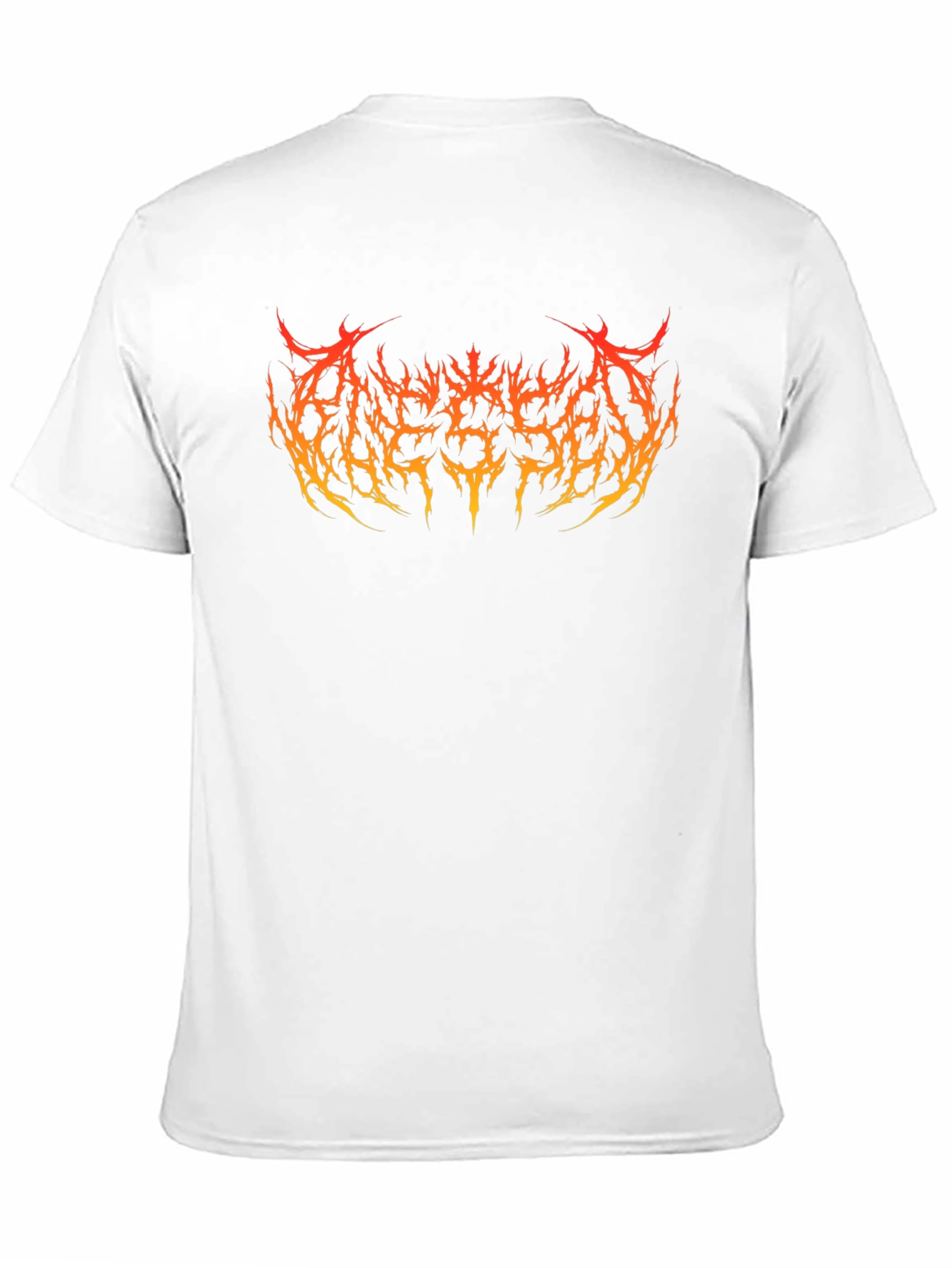 Infernal Metal Band T-Shirt - Fiery Logo