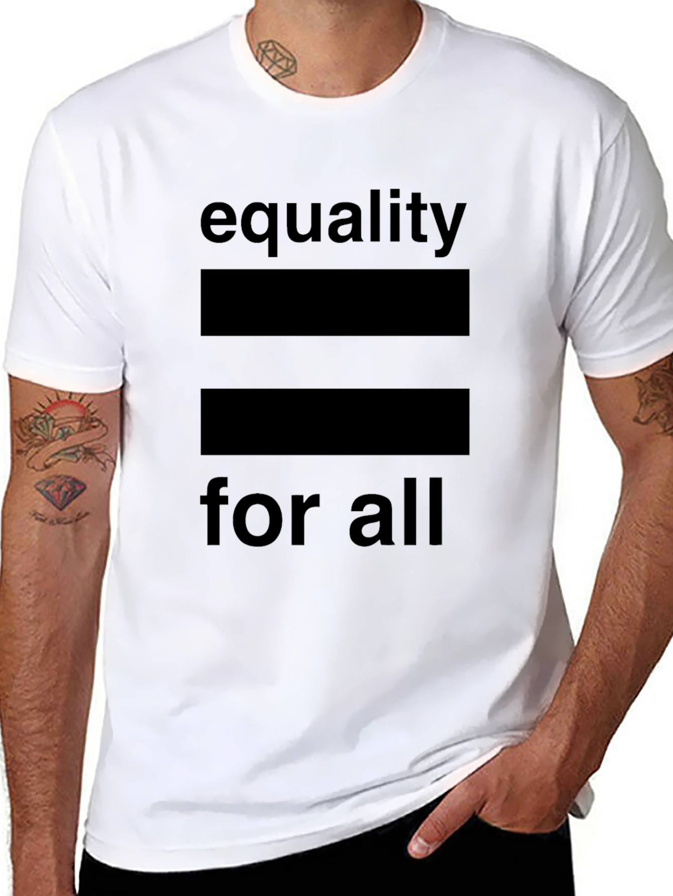 Equality For All Black T-Shirt