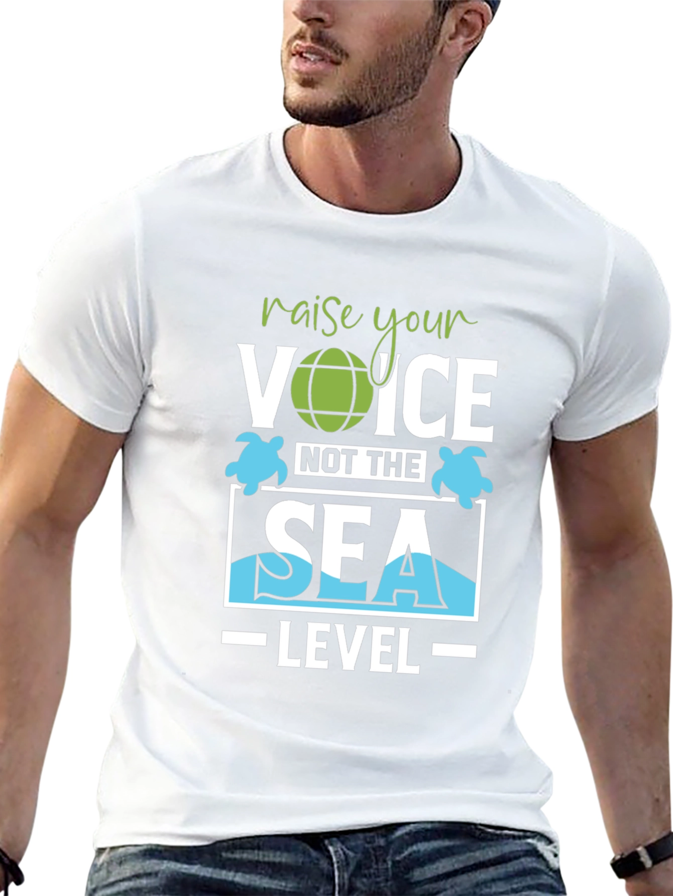 Raise Your Voice T-Shirt Save Sea Turtles