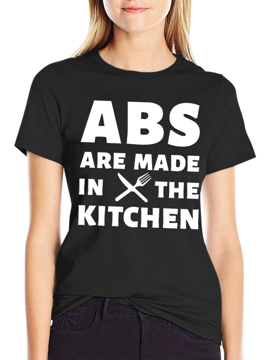 Abs Made in the Kitchen T-Shirt - Black