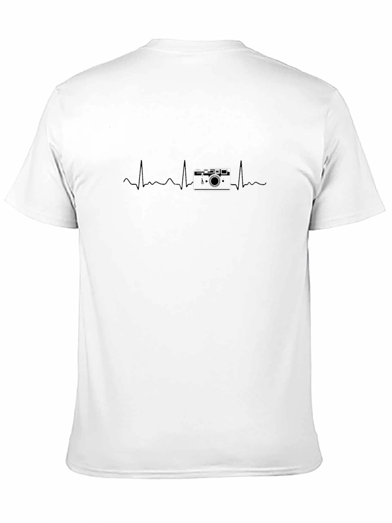 Camera Heartbeat T-Shirt - Photographer Gift