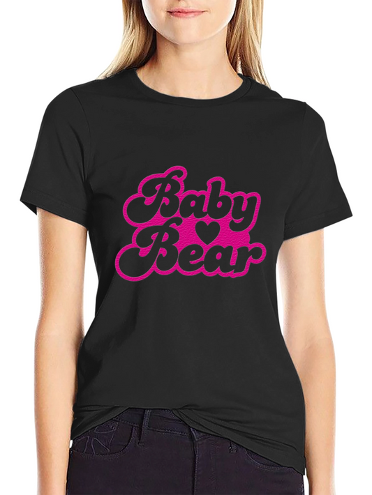 Baby Bear Black Graphic Tee