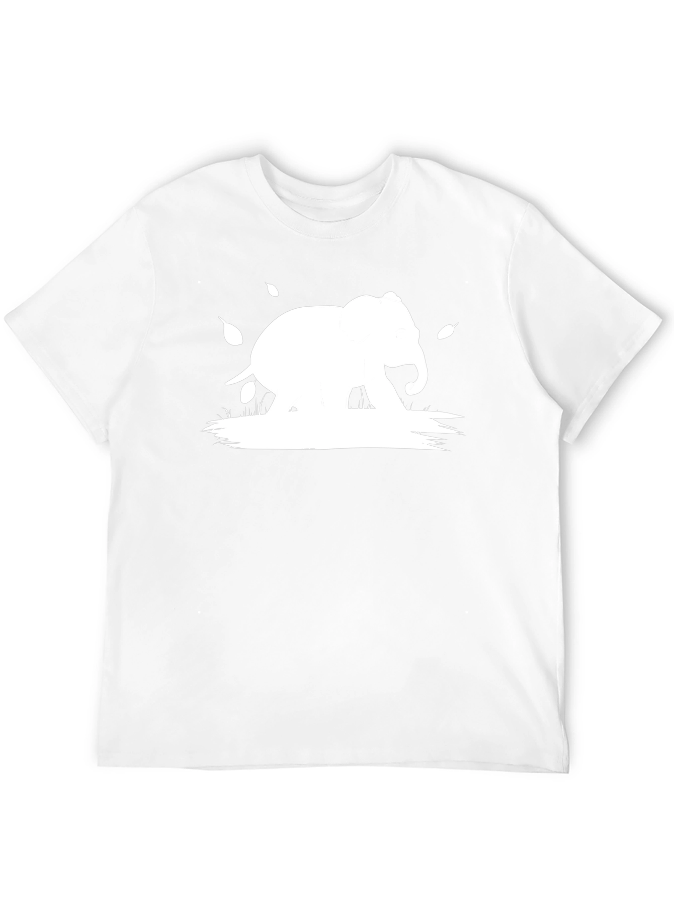 Elephant Graphic Tee - Mens Black T-Shirt