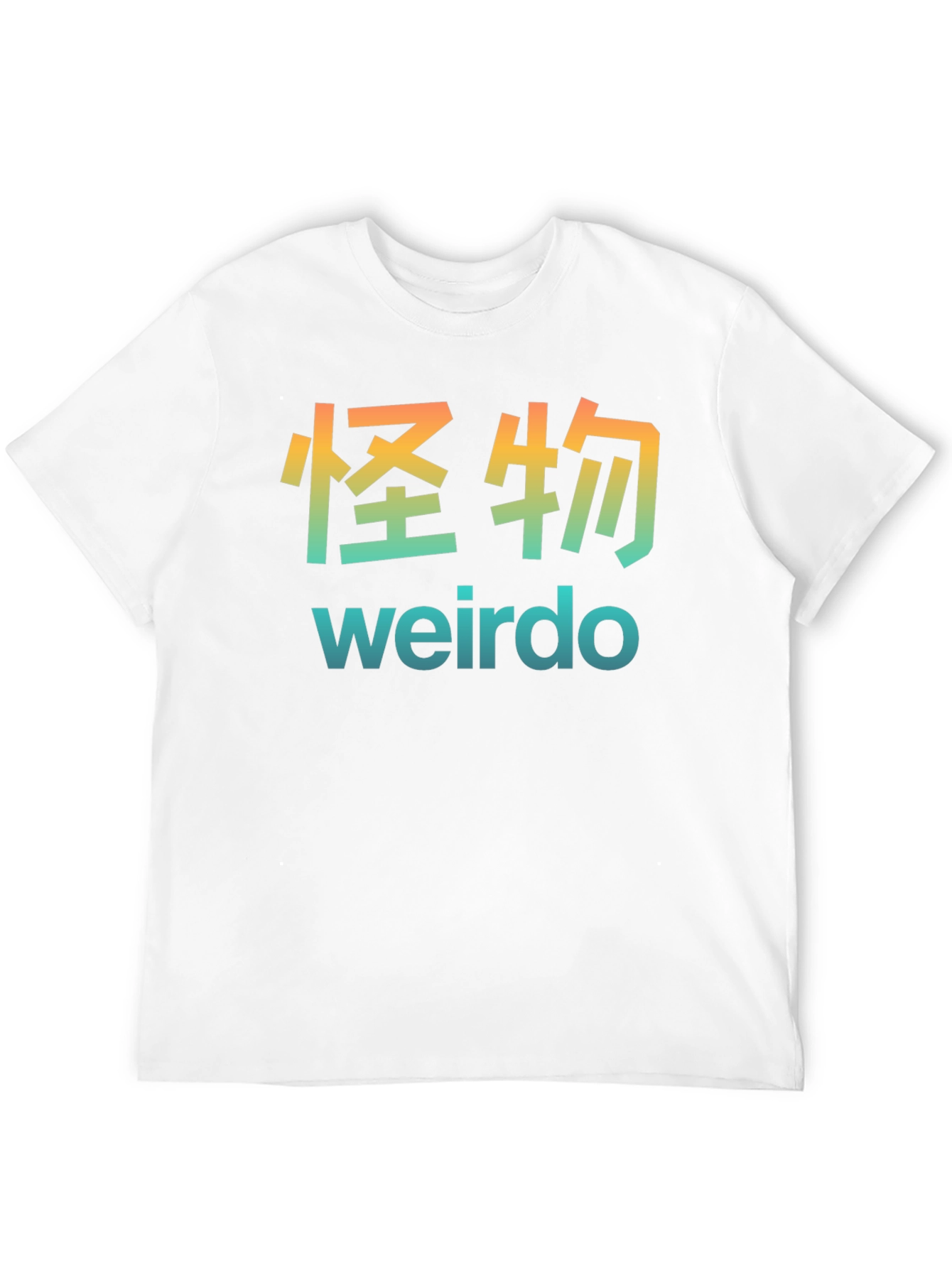 Weirdo Graphic T-Shirt - Japanese Text Style