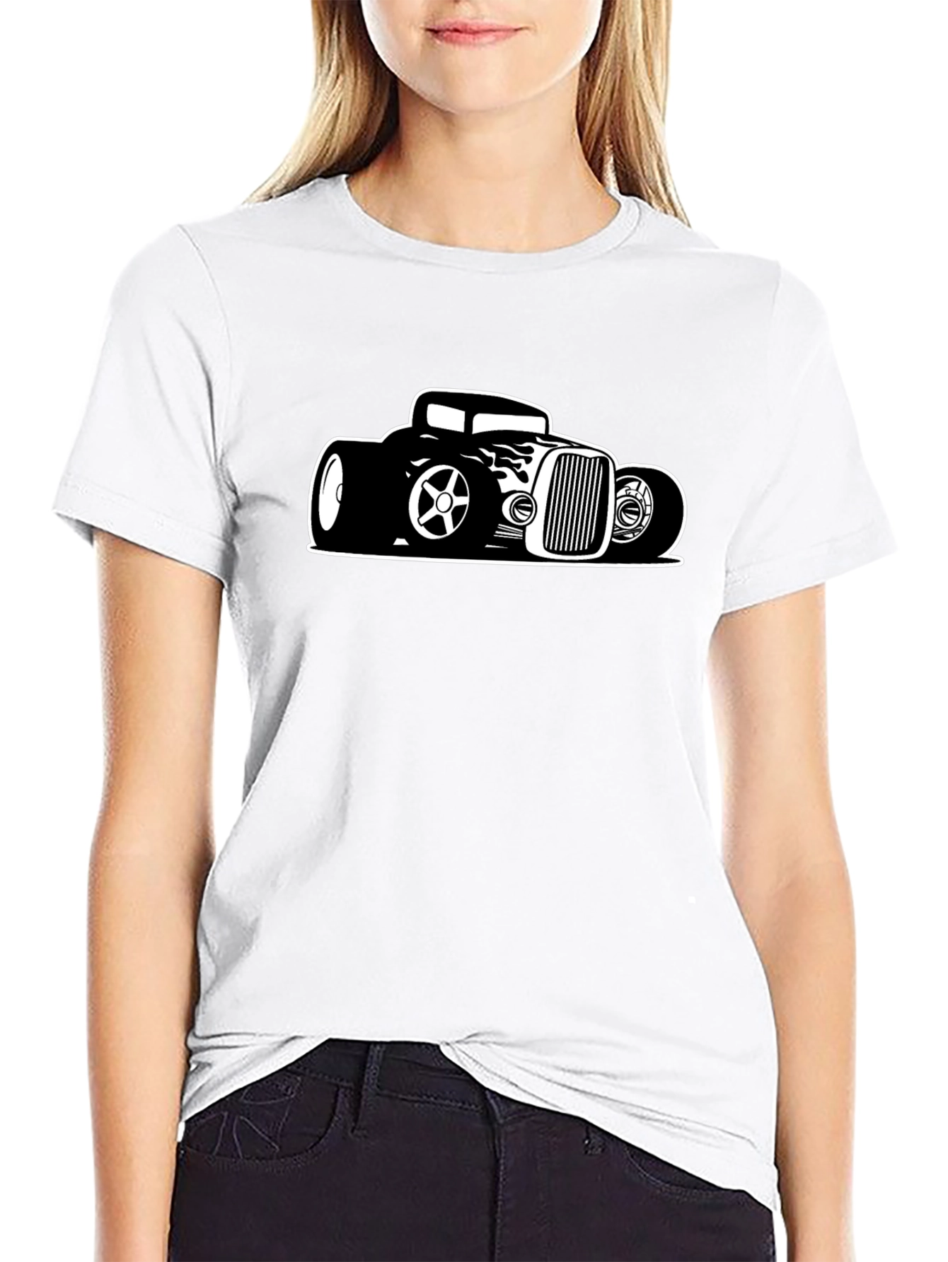 Hot Rod Graphic Tee - Classic Car T-Shirt